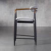 Elegant Alloy Frame Home White Metal Barstools syöttötuoli 