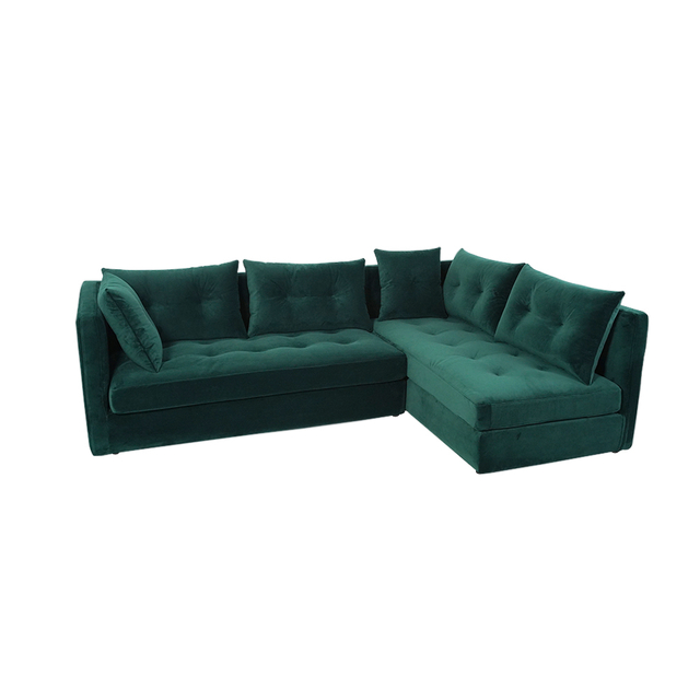 Green Velvet Modulaariset sohvat Istuimet olohuoneeseen