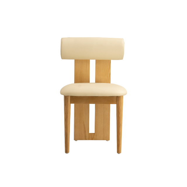 Minimalistinen Hippo nahkainen lepotuoli