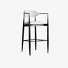 Elegant Alloy Frame Home White Metal Barstools syöttötuoli 