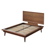 Moderni ylellinen Walnut Platform -sänky 