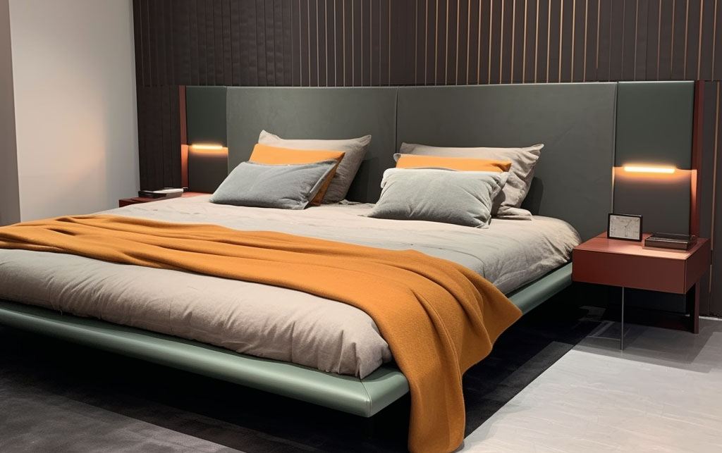 mittatilausty&ouml;n&auml; tehdyt makuuhuoneen kalusteet