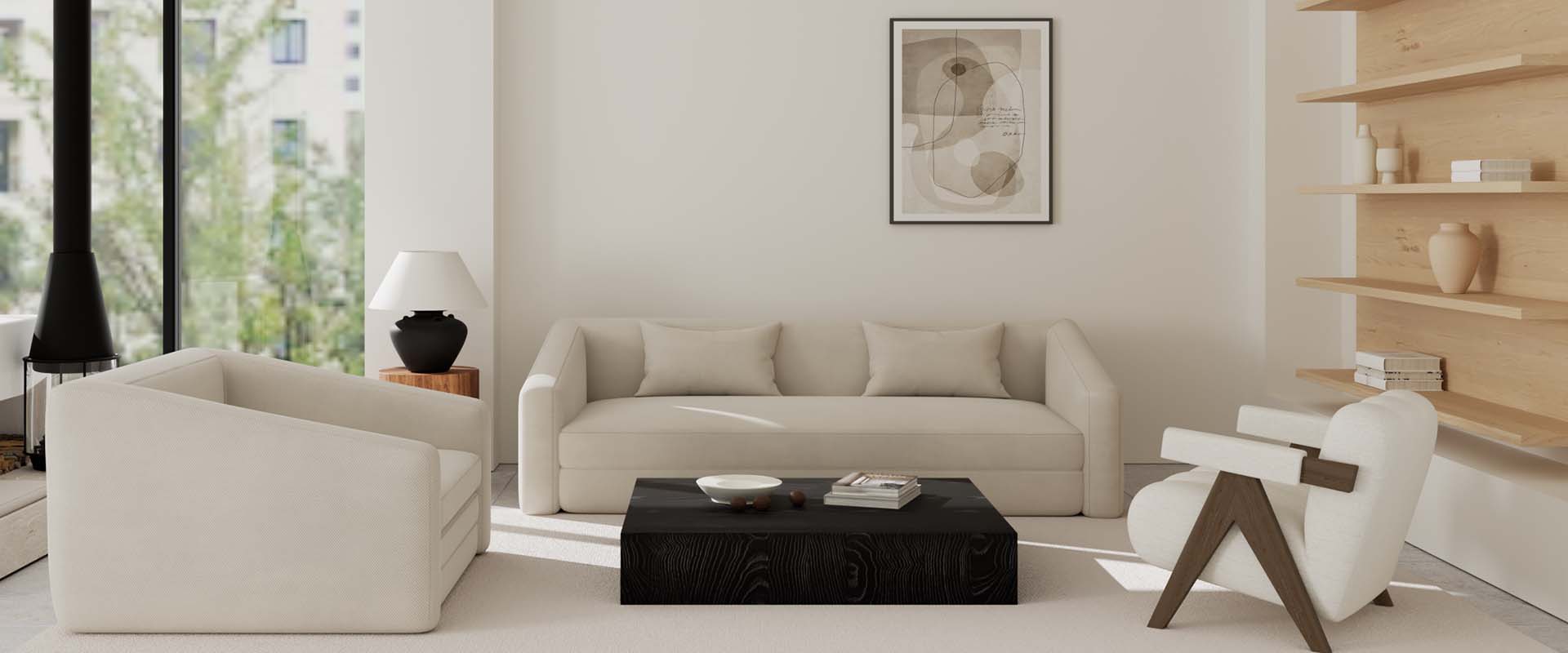 Moderni minimalistinen koti