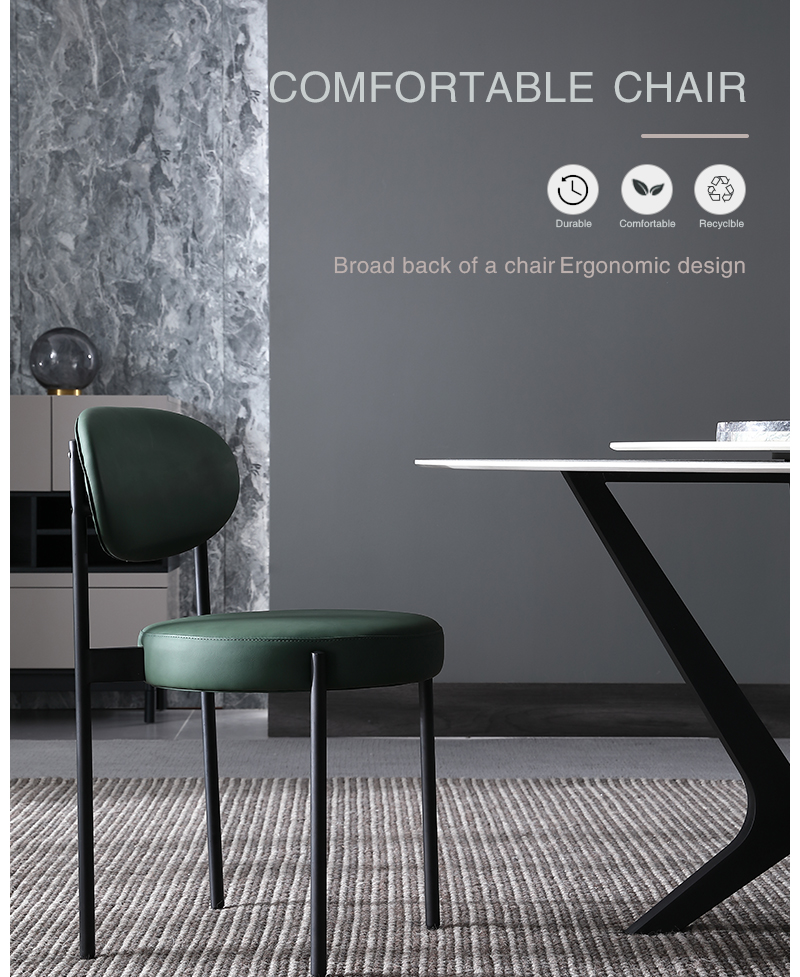 vihre&auml; ruokap&ouml;yd&auml;n tuolisarja 4 kpl