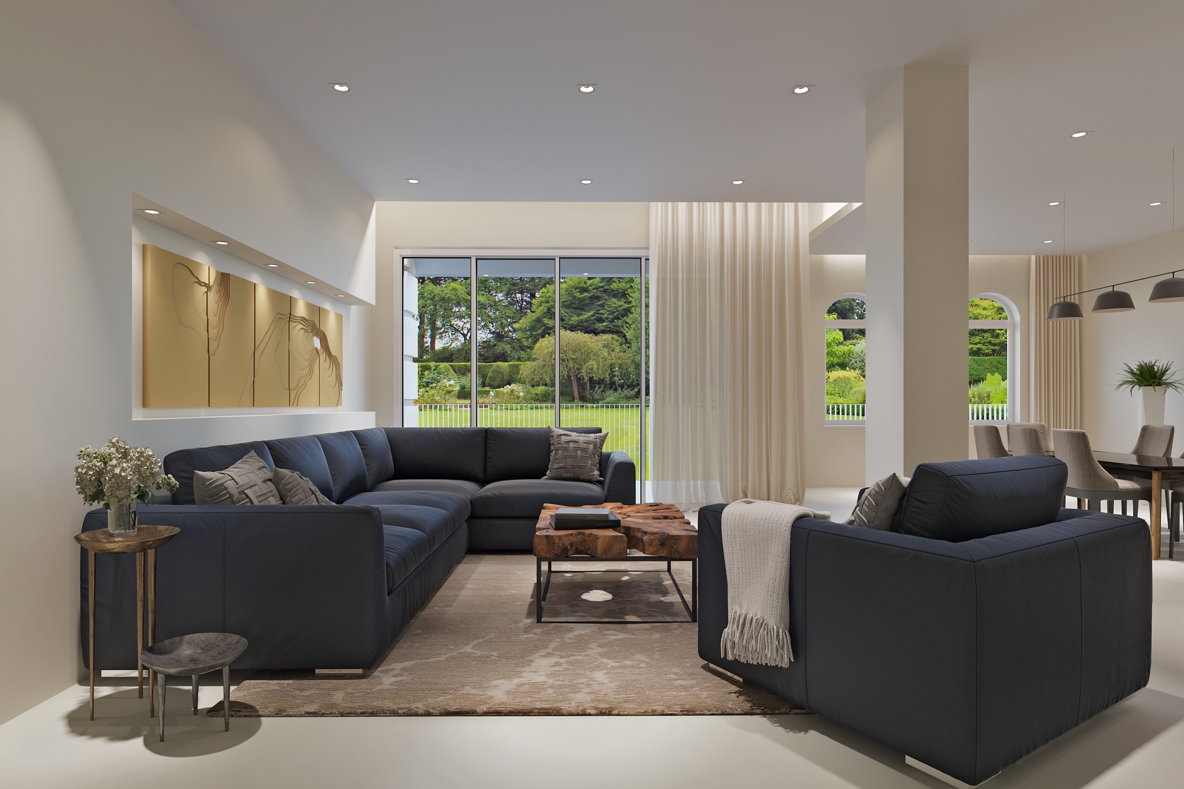 Moderni minimalistinen koti