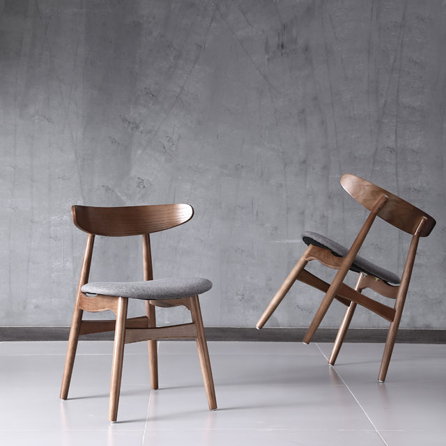 Solid Wood Nordic Chair Kahvituoli