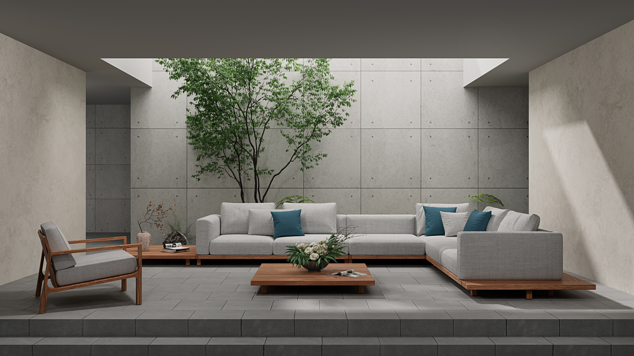 moderni olohuoneen sohva