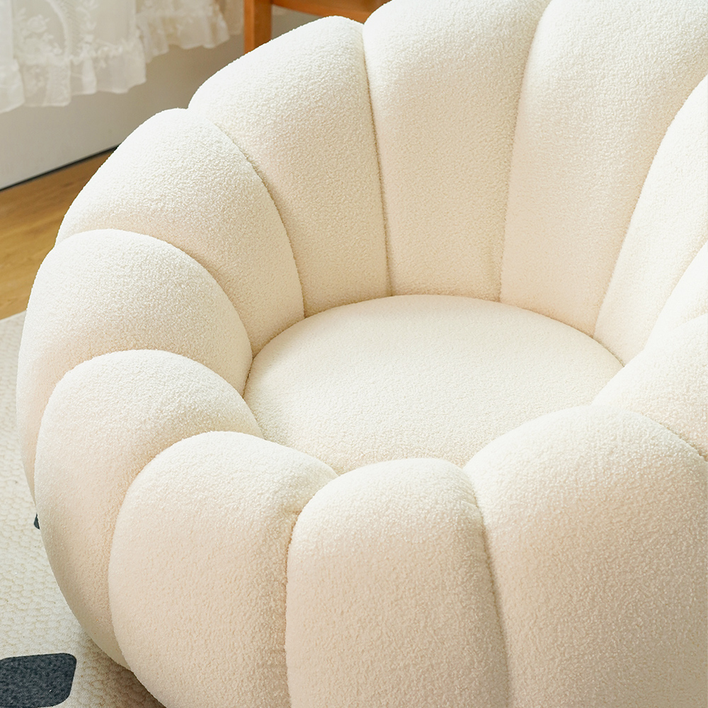 Pumpkin Lazy kääntyvä sohvatuoli Nordic Cloud Cute Chair